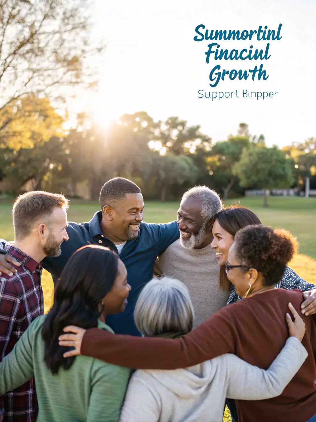 A diverse group of people of different ages and backgrounds, representing the diversity of mutual fund investments.